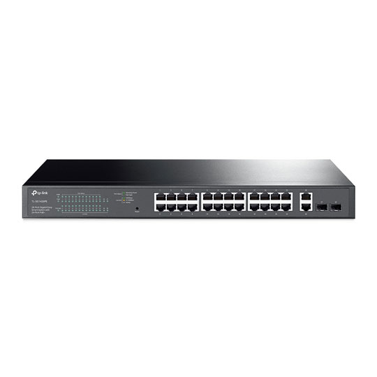 TP-LINK 28-Port Gigabit Easy Smart PoE+ Switch