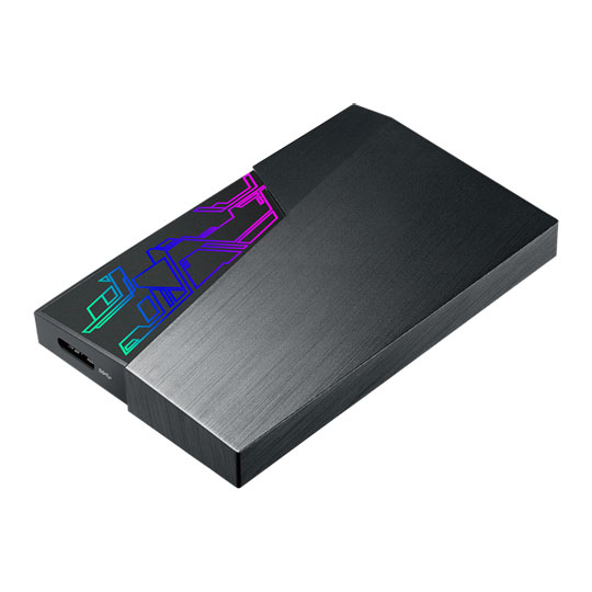 ASUS FX HDD 2TB RGB External Portable USB3.1 Hard Drive/HDD PC/MAC : image 1