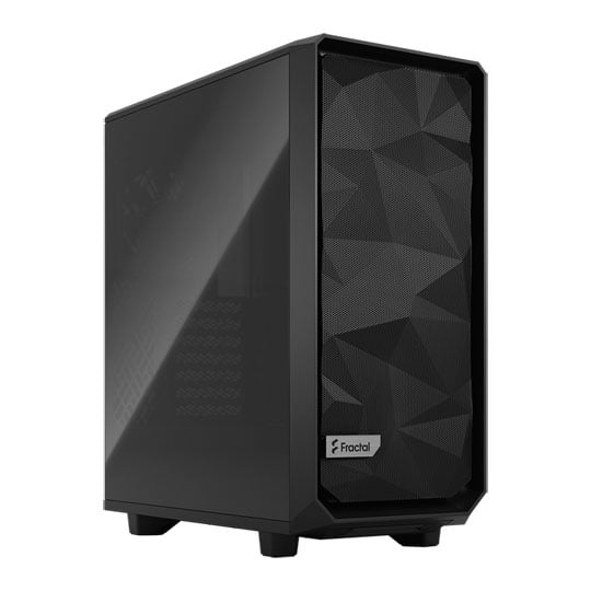 Fractal Meshify 2 Compact Black Mid Tower Tempered Glass PC Case