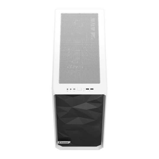 Fractal Design Meshify 2 White Windowed Mid Tower PC Gaming Case : image 3