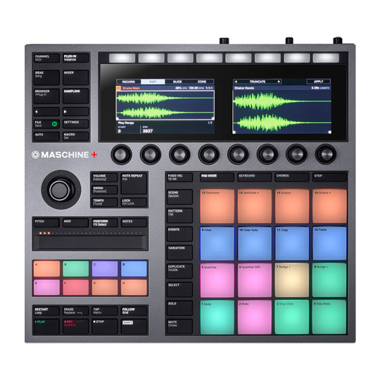 Native Instruments MASCHINE+ Standalone Production and Performance Instrument