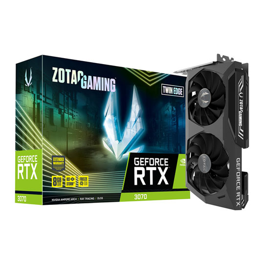 Zotac NVIDIA GeForce RTX 3070 8GB Trinity Ampere Graphics Card