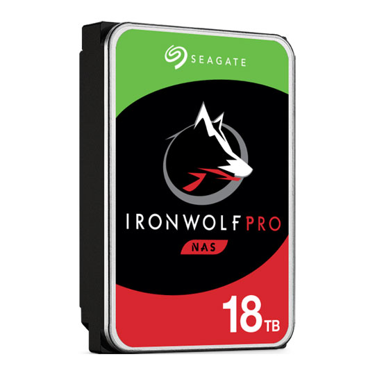Seagate IronWolf Pro 18TB NAS 3.5" SATA HDD/Hard Drive : image 1