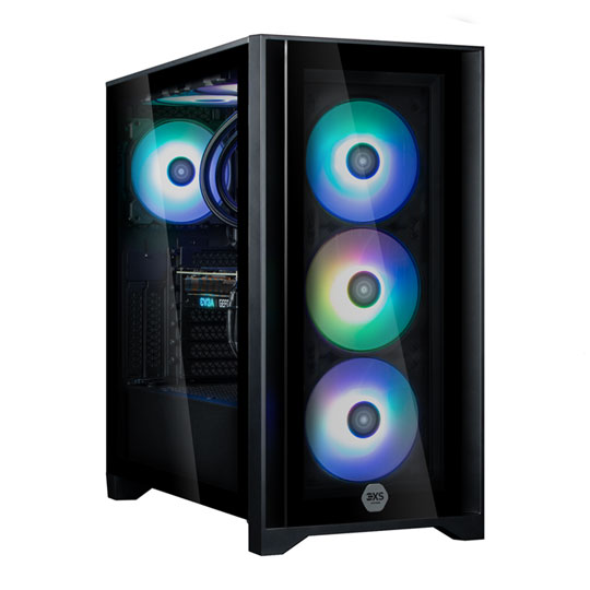 High End Gaming PC with NVIDIA Ampere GeForce RTX 3080 and AMD