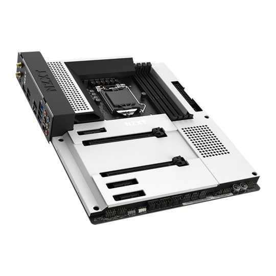 NZXT Intel Z490 N7 Matte White ATX Motherboard LN110635 - N7