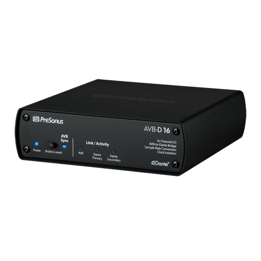 PreSonus AVB-D 16 16 Channel I/O AVB to Dante Bridge : image 4