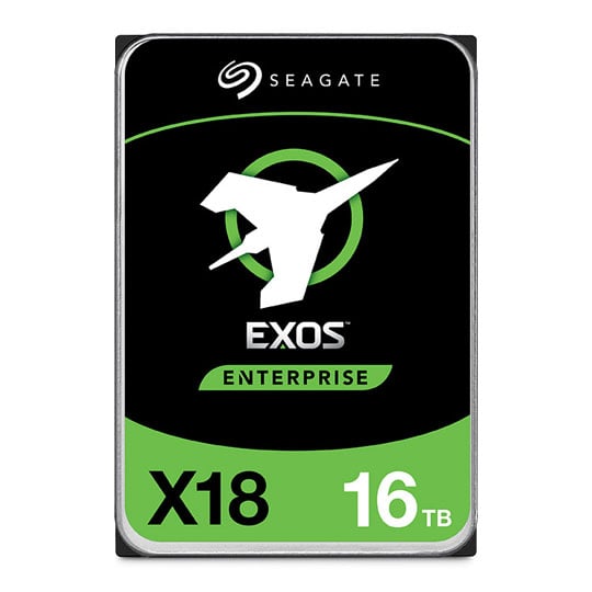 Seagate Exos X18 16TB 3.5" Enterprise/NAS SATA HDD/Hard Drive 7200rpm