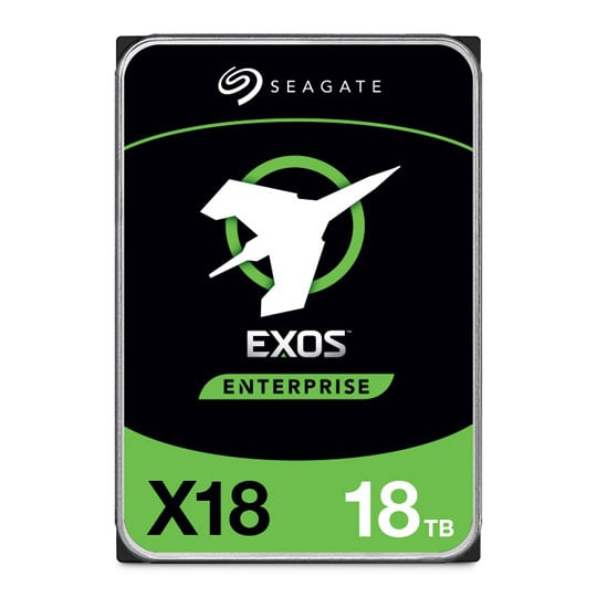 Seagate Exos X18 18TB 3.5" Enterprise SATA HDD/Hard Drive 7200rpm