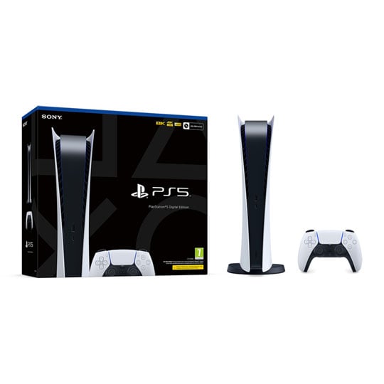 Sony PS5 Digital Edition Gaming Console : image 1