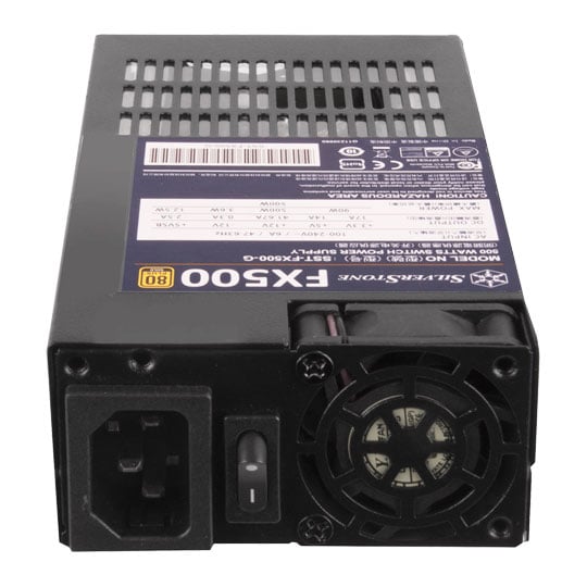 SilverStone 500 Watt FX500-G Flex Fully Wired PSU/Power Supply : image 4