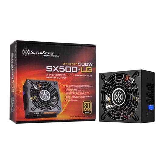 SilverStone 500 Watt v2.1 SFX-L Fully Modular 80+ GOLD PSU/Power Supply