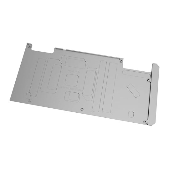 EK-Quantum Vector Strix GeForce RTX 3070/3080/3090 Graphics Card Backplate Nickel