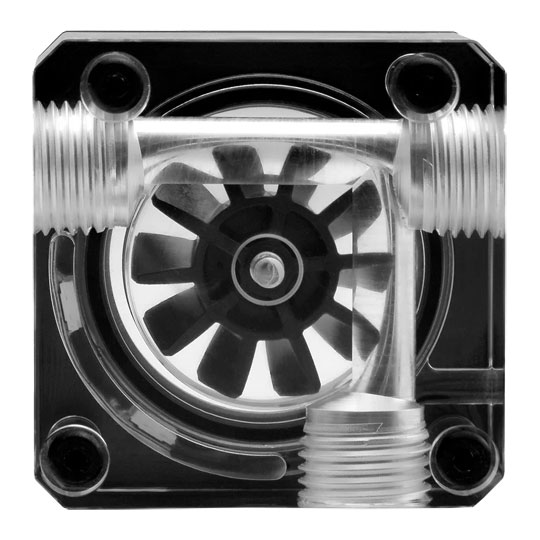 EK-Quantum Flow Indicator D-RGB – Black