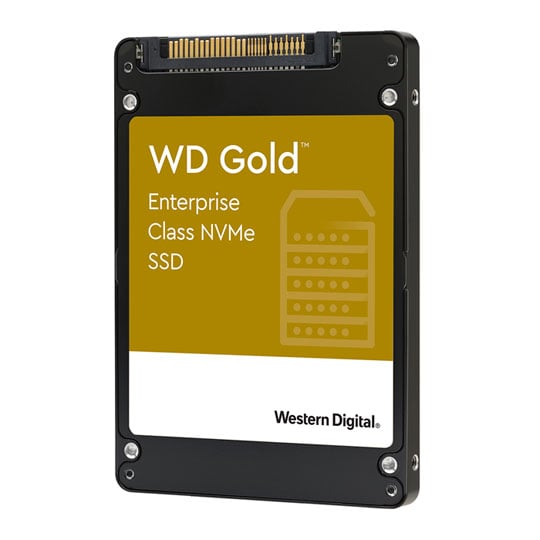 WD Gold 3.84TB U.2 Enterprise-Class NVMe SSD : image 1