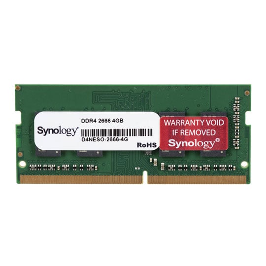 Synology 4GB DDR4 2666MHz 1.2V Non-ECC UDIMM