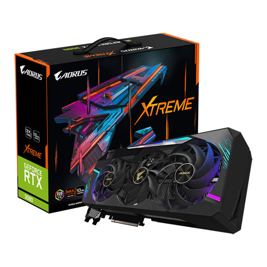 Gigabyte AORUS NVIDIA GeForce RTX 3080 10GB XTREME Ampere Graphics