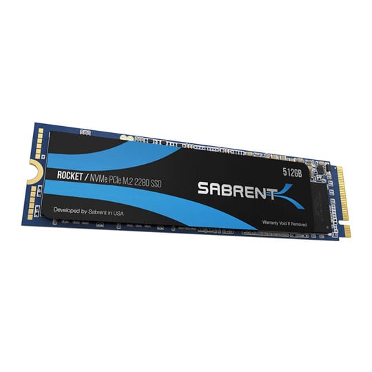 Sabrent Rocket 512GB NVMe PCIe M.2 Solid State Drive/SSD : image 1
