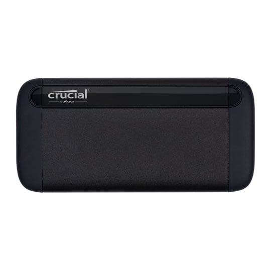 Crucial X8 500GB External Portable USB-C/A Performance SSD - Black : image 2