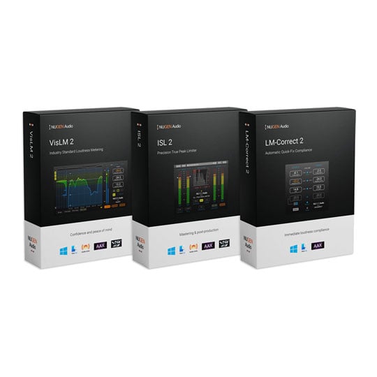 Nugen Audio Loudness Toolkit - DAW Loudness Compliant Delivery Software Bundle - Digital Download