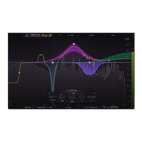 FabFilter Pro-Q 4 EQ Plug-In Software