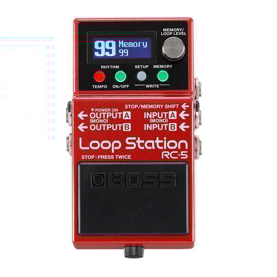 Boss RC-5 Loop Station Compact Phrase Recorder Pedal