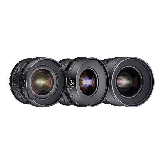 XEEN CF 16/24/35/50/85 Cinema Lens Kit - Canon EF Mount
