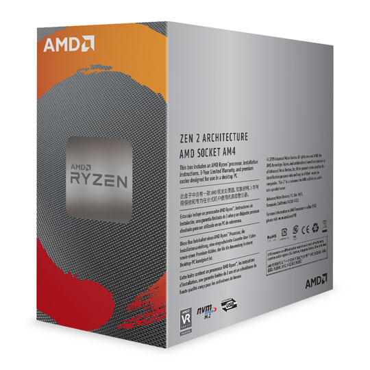 AMD Ryzen 5 3500X Gen3 6 Core AM4 CPU/Processor with Wraith