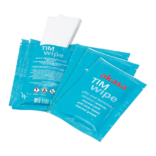 Akasa Pre-Moistened TIM Wipe Kit