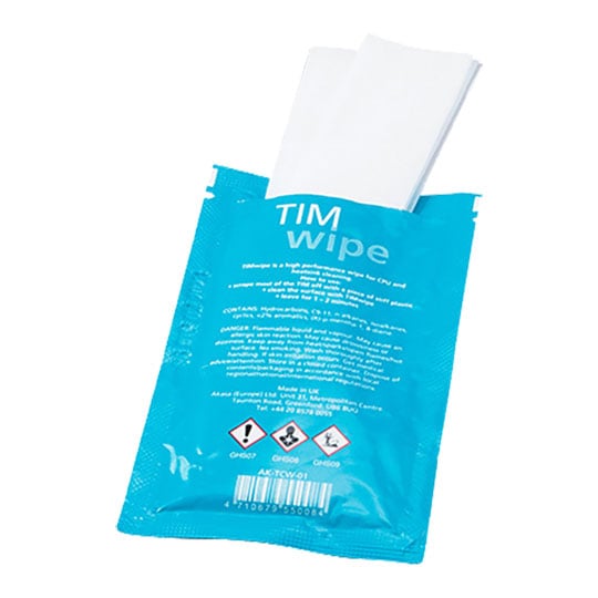 Akasa Pre-Moistened TIM Wipes