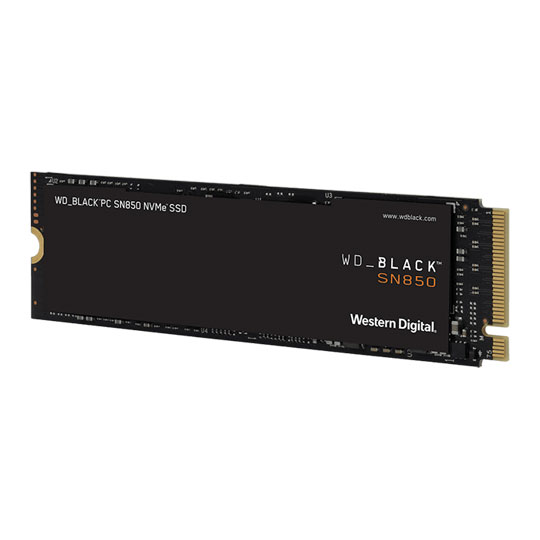 WD Black SN850 1TB M.2 PCIe 4.0 Gen4 x4 NVMe SSD : image 1