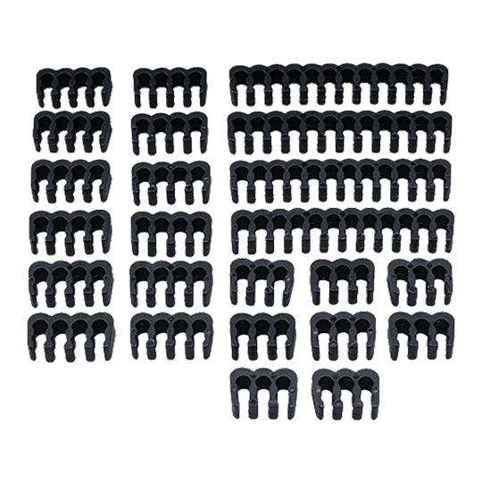 Akasa Black Cable Comb Kit LN111501 - AK-MX293 | SCAN UK