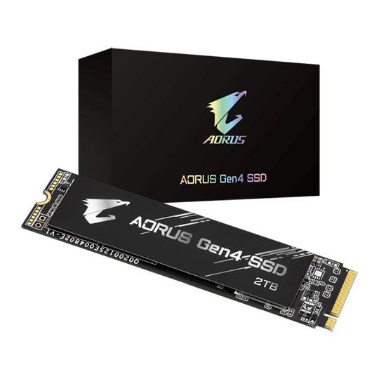 Gigabyte AORUS 2TB M.2 PCIe 4.0 x4 NVMe SSD/Solid State Drive : image 1