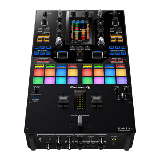 Pioneer - 'DJM-S11' Professional Scratch Style 2-Channel DJ Mixer For Rekordbox & Serato