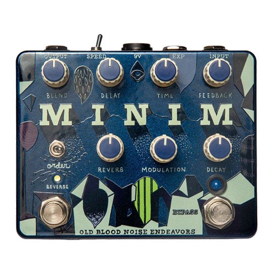 Old Blood Noise Endeavours - 'Minim' Reverb, Delay & Reverse Pedal