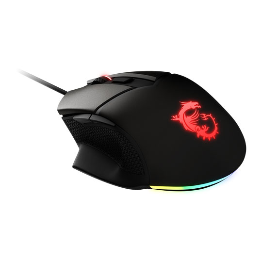 MSI Clutch GM20 Elite Optical RGB Gaming Mouse 6400dpi