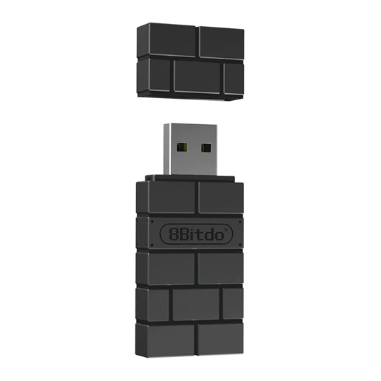 8Bitdo Wireless USB Adapter for Switch, PS4, PS3, Wii, Bluetooth Controllers & More : image 1