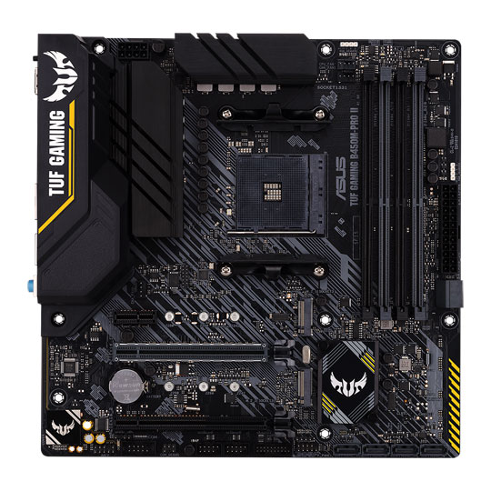 ASUS AMD Ryzen TUF GAMING B450M-PRO II AM4 PCIe 3.0 mATX Motherboard : image 2