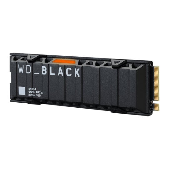 WD Black SN850 Heatsink 2TB M.2 PCIe 4.0 NVMe SSD/Solid State Drive PC/PS5 : image 1
