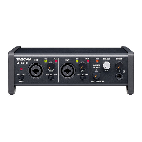 Tascam US-2x2HR USB Desktop Audio Interface