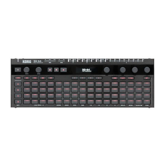 Korg SQ-64 4-track 64-step CV/MIDI sequencing