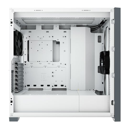 Corsair 5000D Airflow White Mid Tower Tempered Glass PC Gaming Case : image 2
