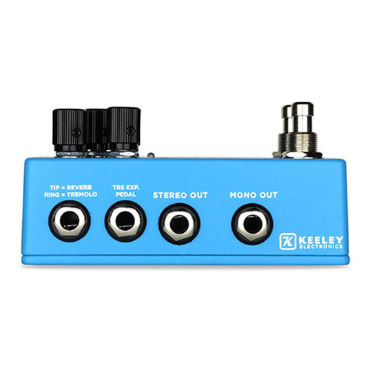 Keeley Electronics - 'Hydra' Spring, Plate & Room Reverbs, Sine, Harmonic, Vibrato Tremolos