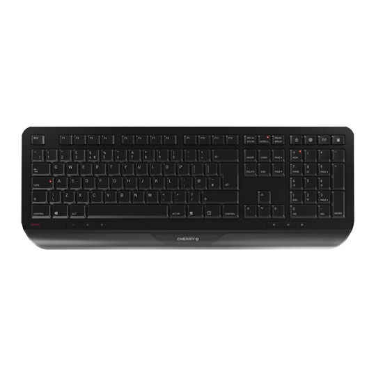 CHERRY Desktop GENTIX Wireless Keyboard and Mouse Set Black