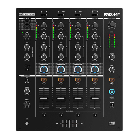 Reloop - 'RMX-44 BT' 4-Channel Bluetooth DJ Mixer
