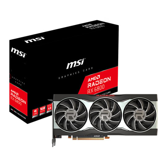 MSI AMD Radeon RX 6800 16GB Graphics Card : image 1