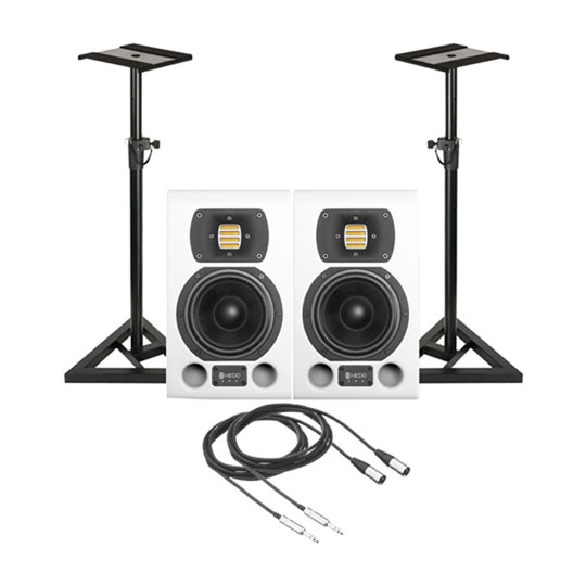HEDD TYPE 07 MK2 White+ Adam Hall Stands+ Leads : image 1