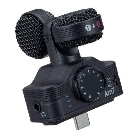 Zoom - 'Am7' Stereo Microphone For Android With USB-C Plug