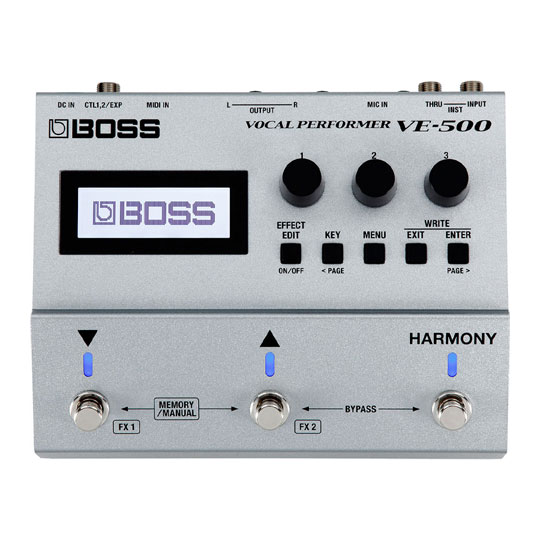 (Open Box) Boss VE-500 Vocal Performer Vocal Pedal