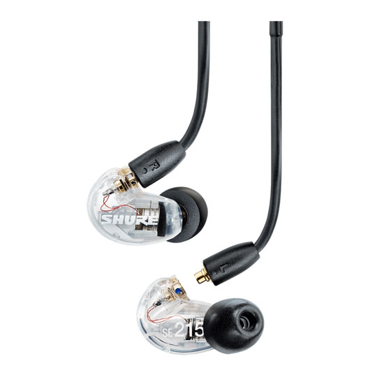 Shure AONIC 215 Sound Isolating Earphones - Clear : image 2