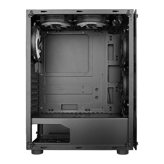 CiT Mirage F6 Black Mid Tower Tempered Glass PC Gaming Case